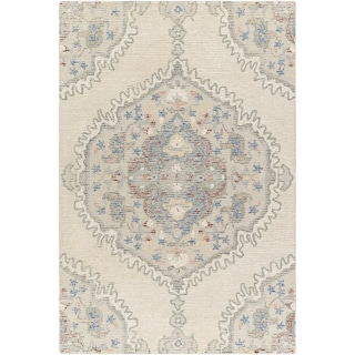 Lange Shabby Chic Medallion Area Rug