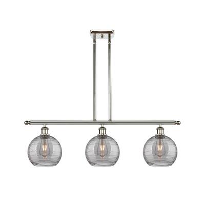 Innovations Lighting 516-3I 10 36 Athens Deco Swirl Chandelier Athens
