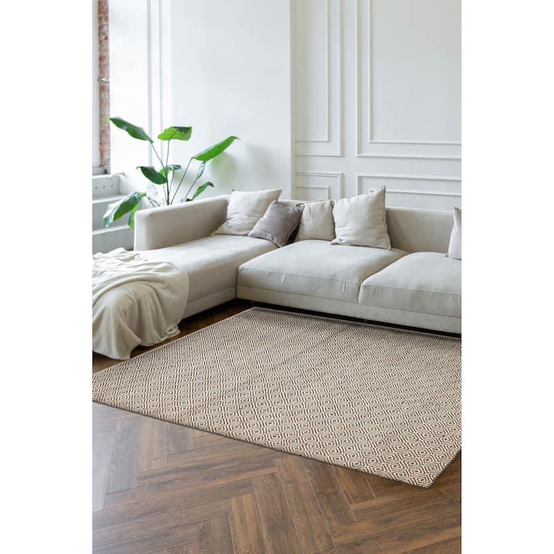 Nevada Grey Kilim 5'3" x 7'6" - 5'3 x 7'6