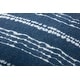 preview thumbnail 3 of 4, Alexander Home Indigo Coastal Linen Pouf
