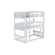 preview thumbnail 43 of 49, Triple Bunk Bed with Ladders,Guardrails,Twin over Twin over Twin