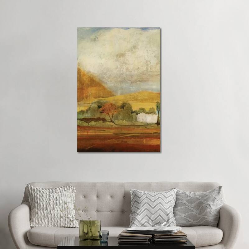 iCanvas "French Landscape II " by Jill Martin Canvas Print - 48x32x1.5