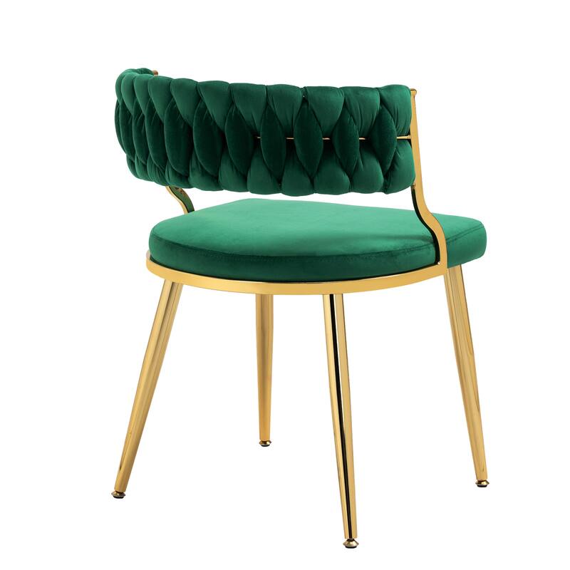 Modern Velvet Dining Chairs Set of 2