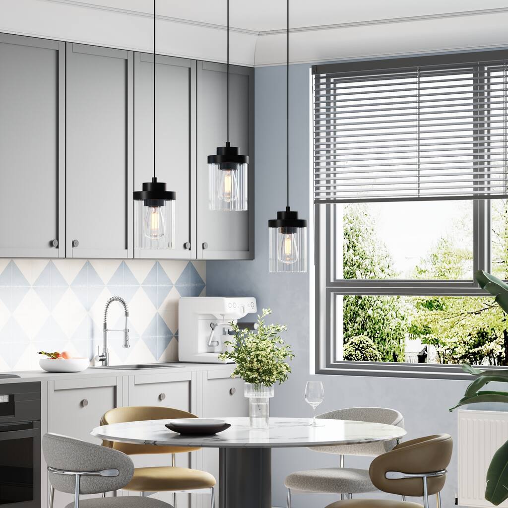 CO-Z 1 Light Pendant Light Fixture Set of 3