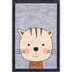 preview thumbnail 2 of 11, Nuloom Samantha SpinClean Kitten Kids Machine Washable Area Rug