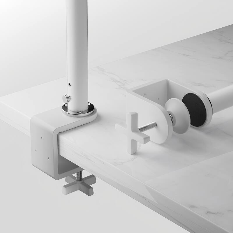 Honeywell Clamp Eye Caring LED Desk Lamp 1300LM, 4000K Stepless Dimming,Full Metal Desk Lamps for Home Office Work Study