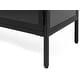 preview thumbnail 8 of 25, Rye Studio Cairyn Modern Glass and Metal Cabinet