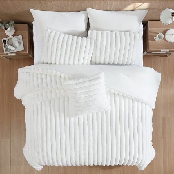Riverbrook Home Set Piumone King Size Bianco – Morbido E Bohémien Con Cuscini E Mantovana