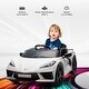 preview thumbnail 27 of 47, 12V Kids Ride on Car Licensed Corvette Battery Powered Car Toddles Electric Sports Car Toy with Remote Control