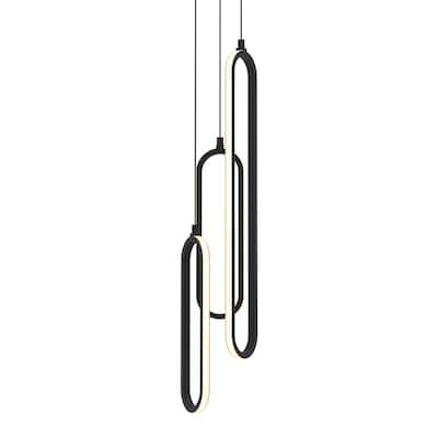 AFX SIEP99LAJD1RND3 Sienna 6" Wide LED Multi Light Pendant