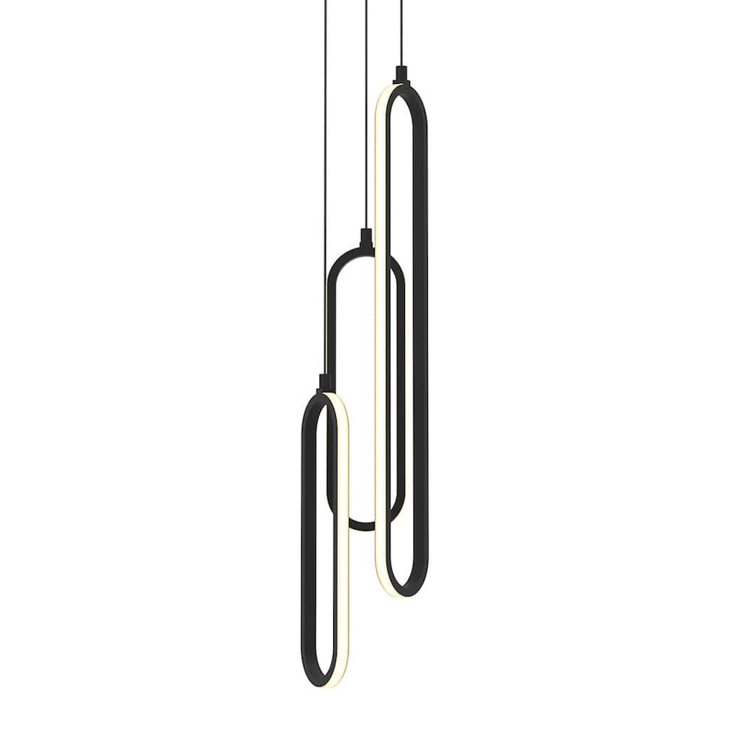AFX SIEP99LAJD1RND3 Sienna 6" Wide LED Multi Light Pendant