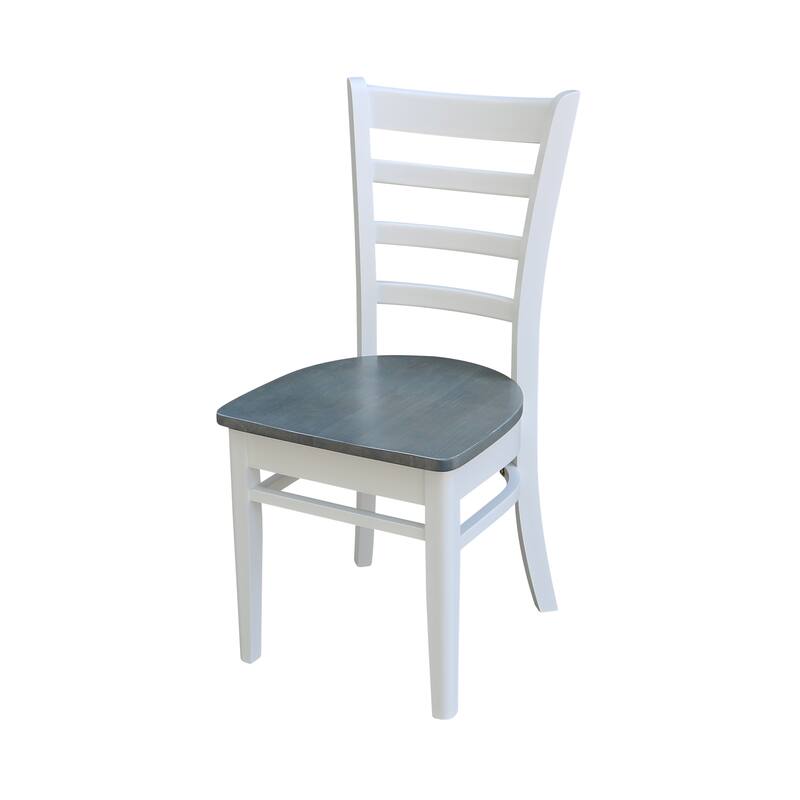 36" Round Extension Dining Table With Emily Chairs