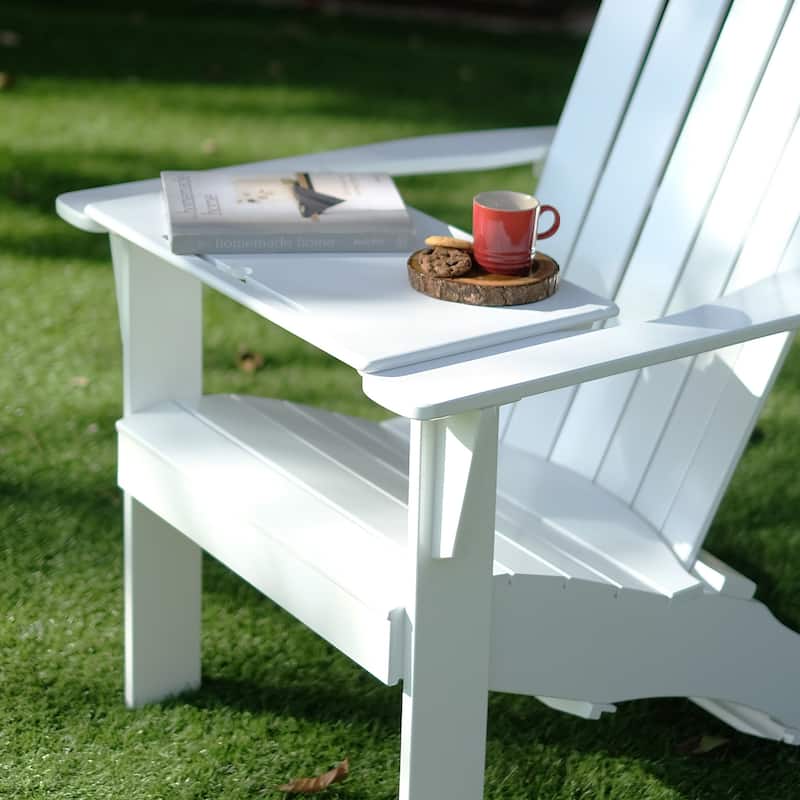 Cambridge Casual Austin Outdoor Adirondack Chair - White