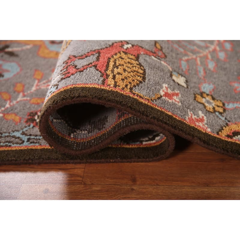 Animal Pictorial Ziegler Accent Rug Handmade Wool Carpet - 2'6"x 5'10"