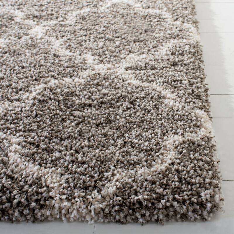 SAFAVIEH Hudson Shag Vitchka Glam Trellis 2-inch Area Rug