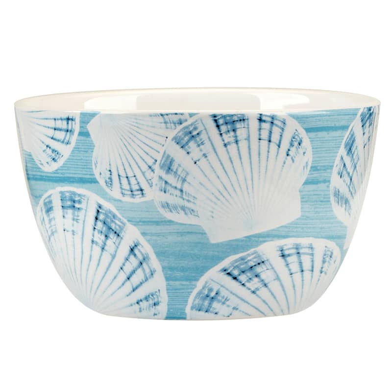 Certified International Beyond the Shore Set of 4 Ice Cream Bowls - 5.25" Diam x 3"