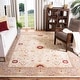 preview thumbnail 1 of 28, SAFAVIEH Handmade Anatolia Nola Traditional Hand-spun Wool Rug 5' x 8' - Sand/Walnut - Rectangle