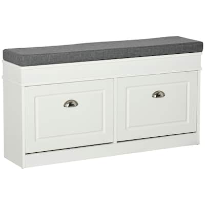 Modern Shoe Rack Bench for Entryway