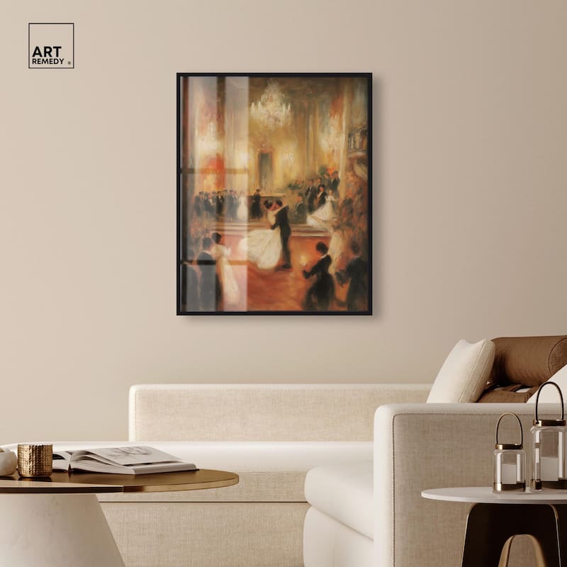 Ballroom Dance Shadowbox by Art Remedy