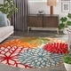 preview thumbnail 19 of 112, Nourison Aloha Floral Modern, Indoor/Outdoor Area Rug