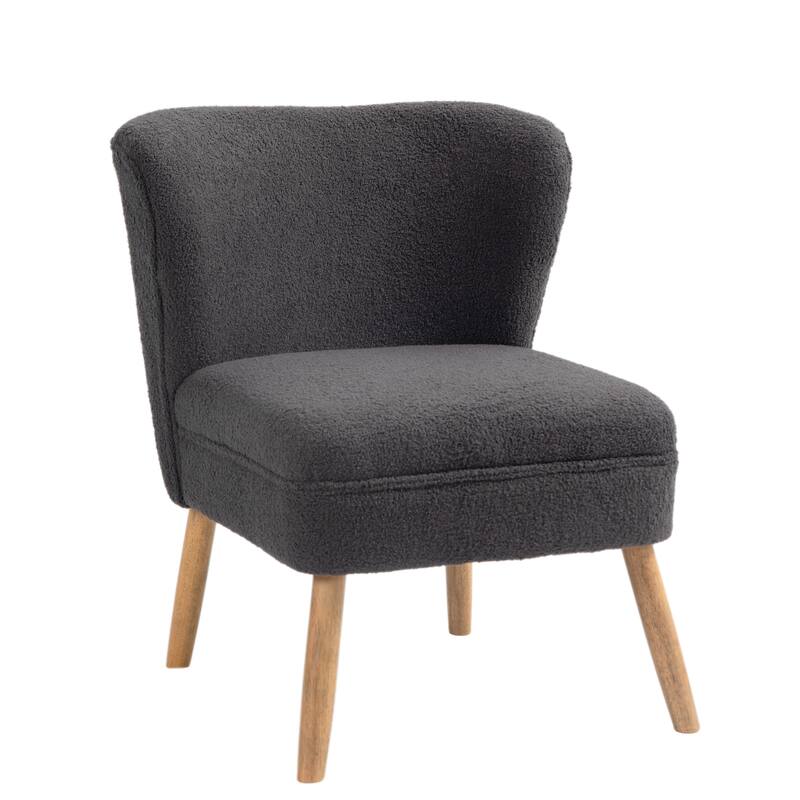 2 Set Modern Armless Accent Chair