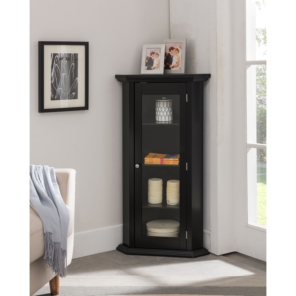 Overstock corner curio cabinet discount
