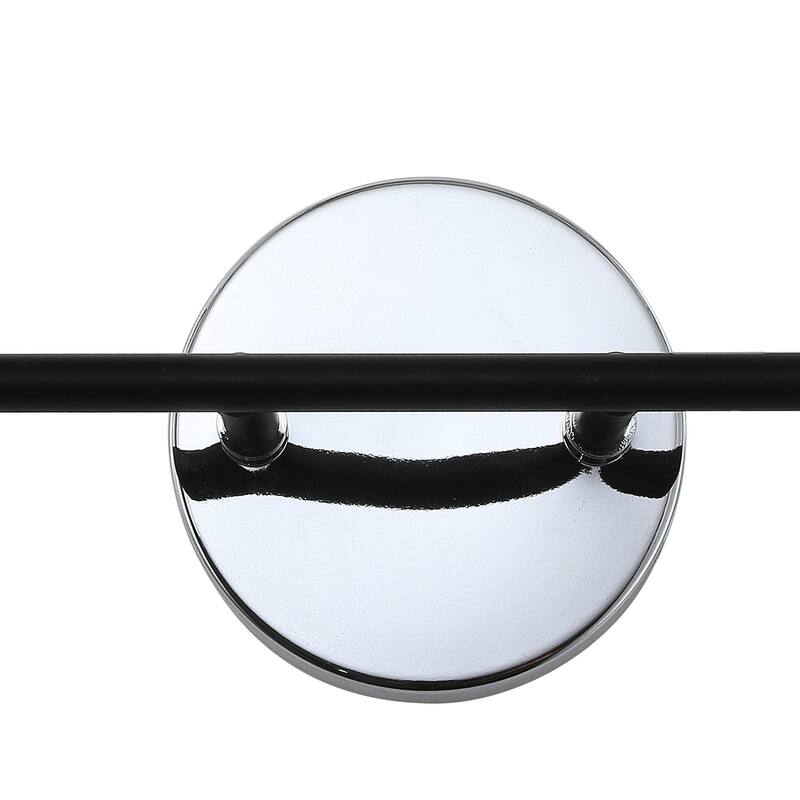 Bevin Contemporary Transitional Iron/Glass LED Vanity Light, by JONATHAN Y