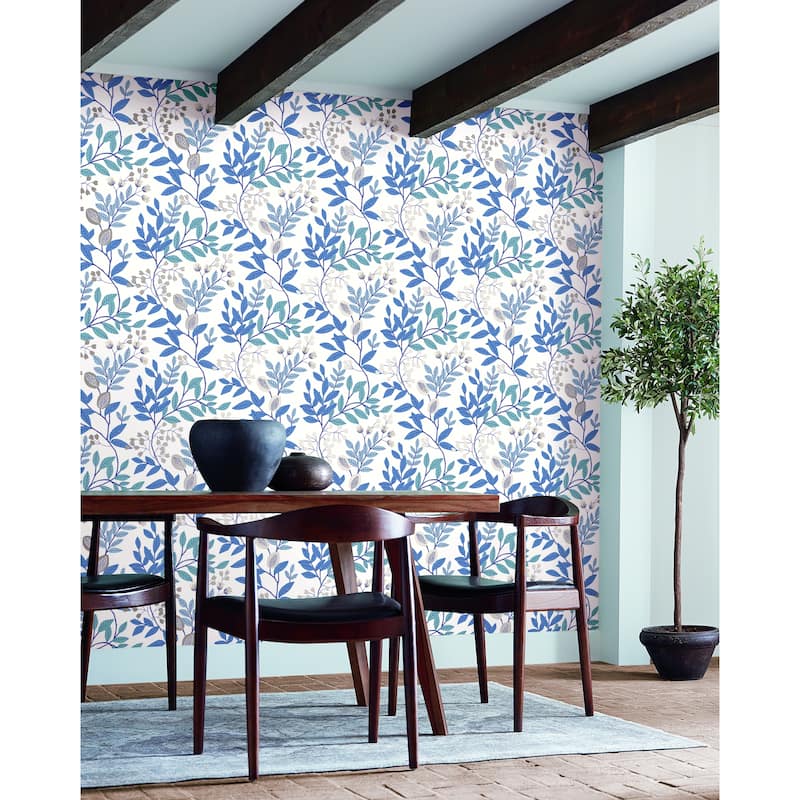 Montmorency Vinyl Eden Retreat Wallpaper 27 in x 27 ft = 60.75 sq ft