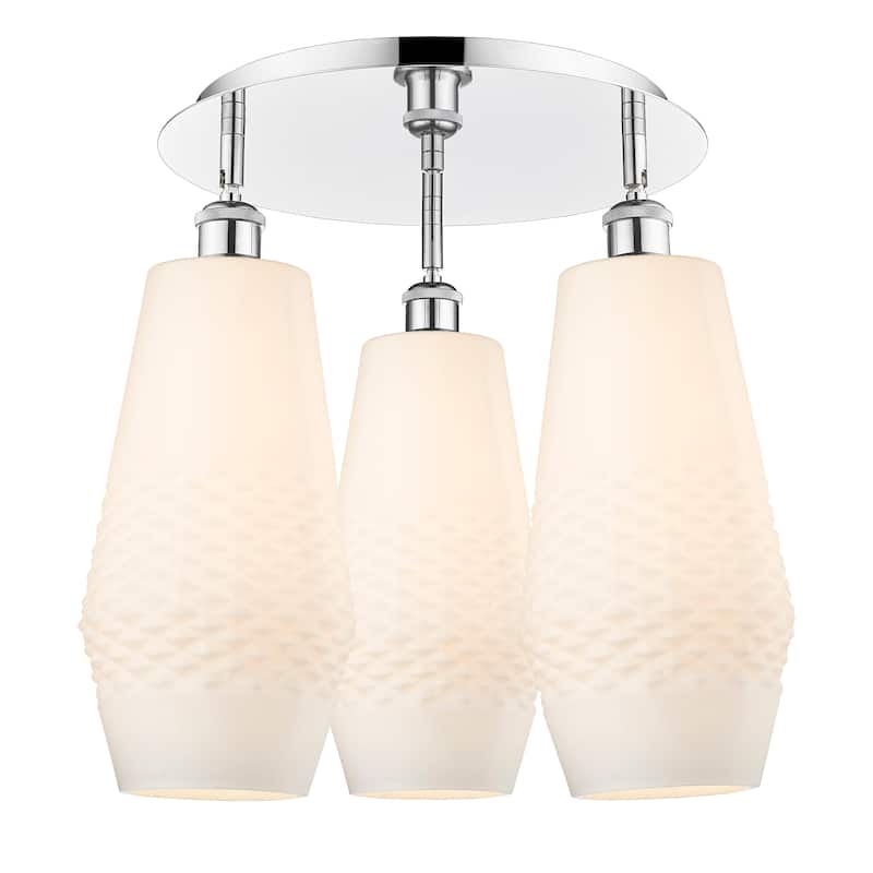 Innovations Lighting Windham - 3 Light 19" Flush Mount
