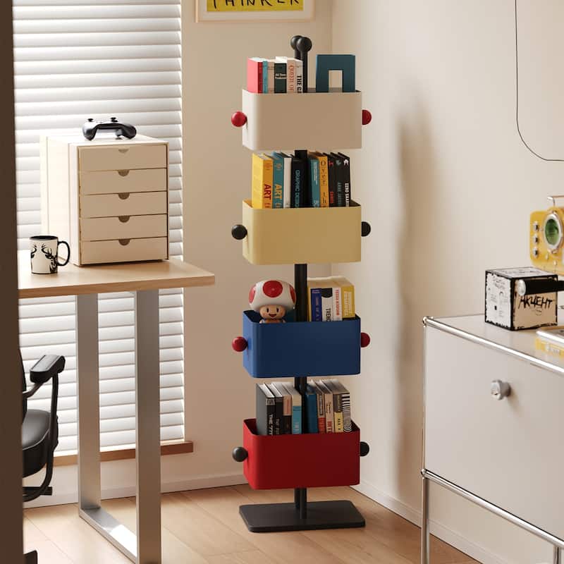 Box bookshelf bedside shelf living room side table placement shelf home children's corner placement shelf