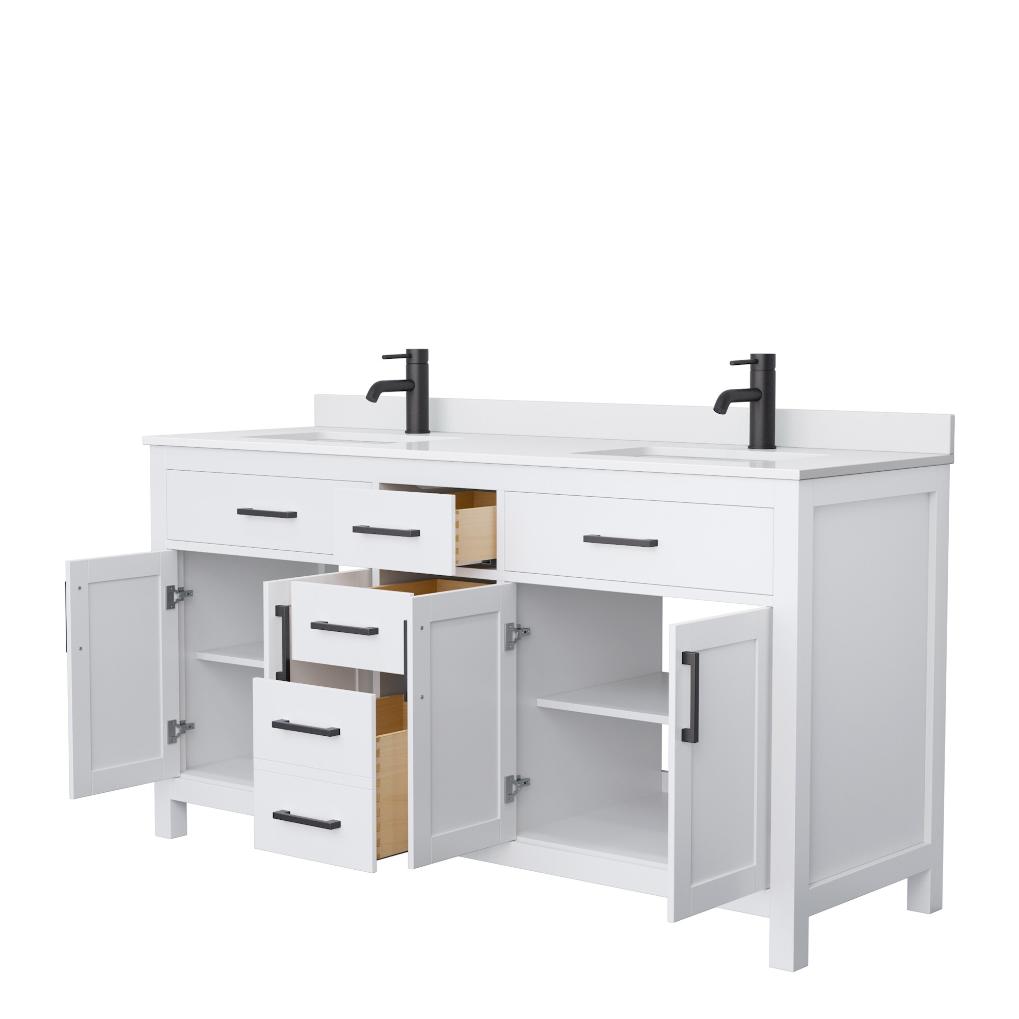 66 inch bathroom vanity top double sink best sale