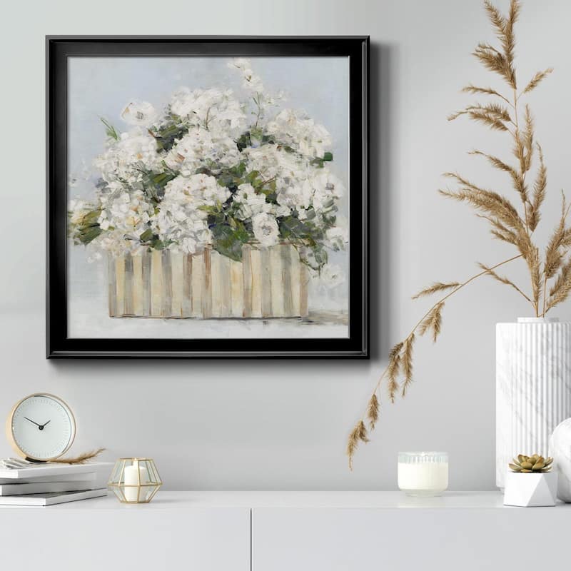 Sweet Hydrangeas-Premium Framed Canvas - Ready to Hang