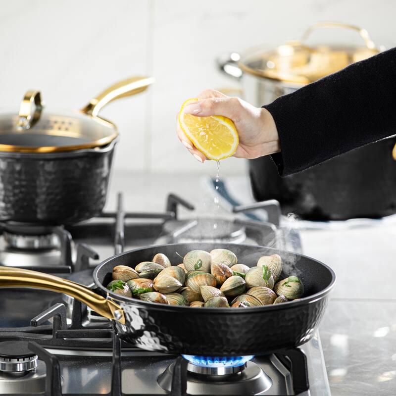 Granitestone Charleston 12 Inch Hammered Nonstick Frying Pan