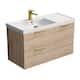 Option Brown Oak / Matte Gold