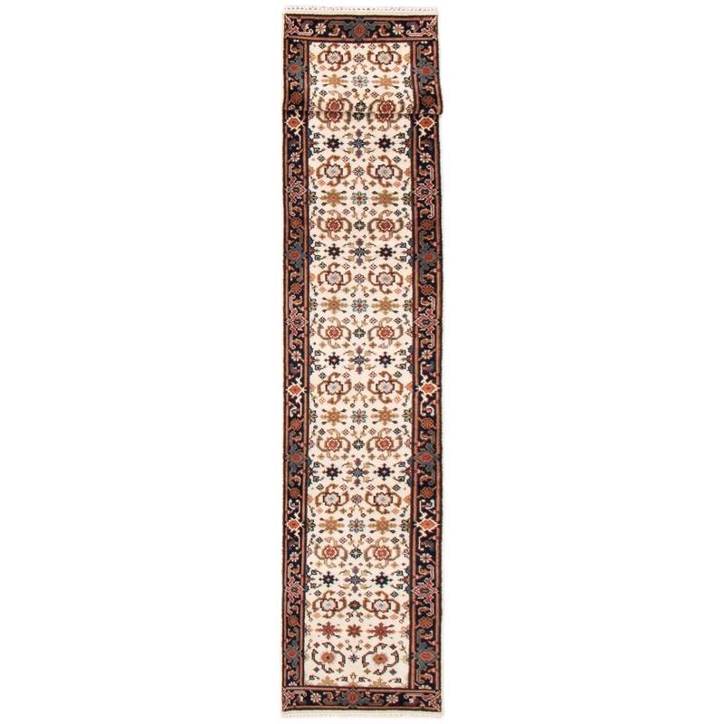ECARPETGALLERY Hand-knotted Serapi Heritage Cream Wool Rug - 2'7 x 15'8