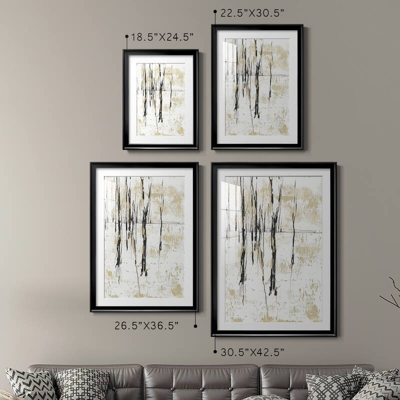 Gilded Forest I Premium Framed Print - Ready to Hang