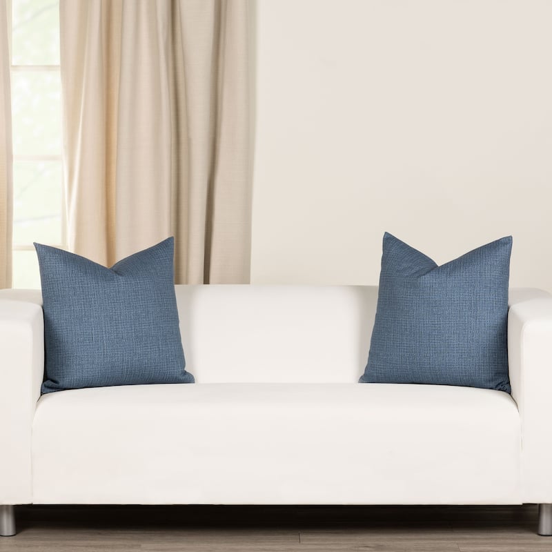 Siscovers Overall Denim-Style Throw Pillow