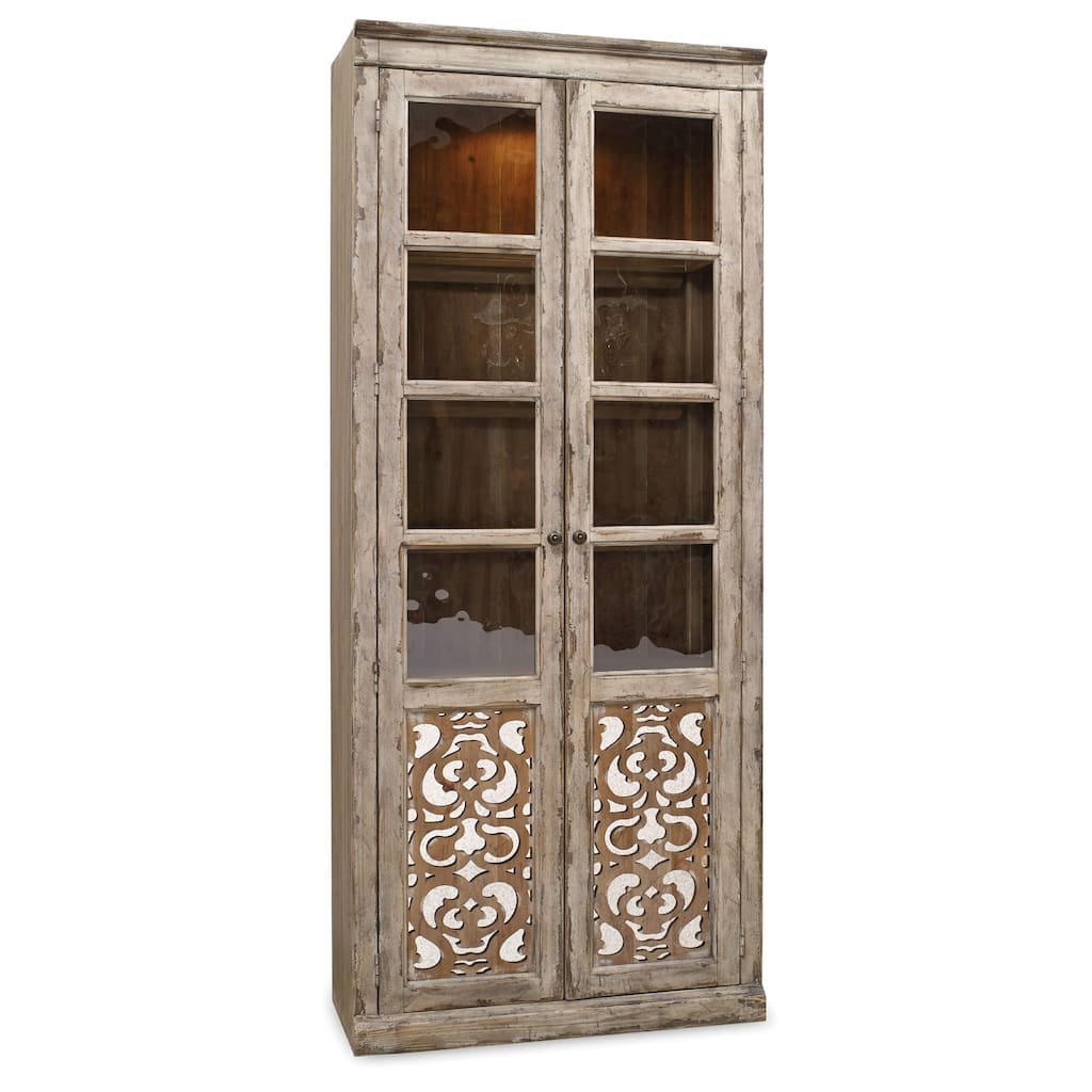 Chatelet Bunching Curio - 35"W x 84"H x 17"D