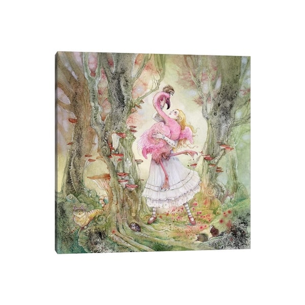 slide 2 of 6, iCanvas "Alice In Wonderland" by Stephanie Law Canvas Print