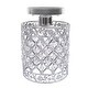 preview thumbnail 4 of 8, Modern Crystal Semi-flush Mount Ceiling Light Fixture Mini Chandelier - 7.9x5.9"(HxDia) 7.9x5.9"(HxDia)