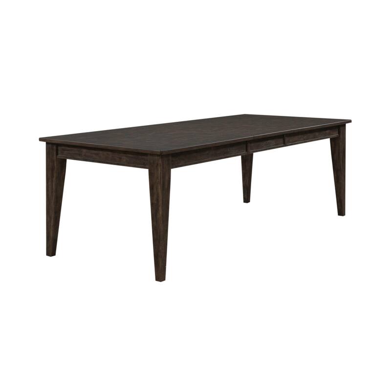 Midland Falls Rustic Brown 7 Piece Rectangular Table Set