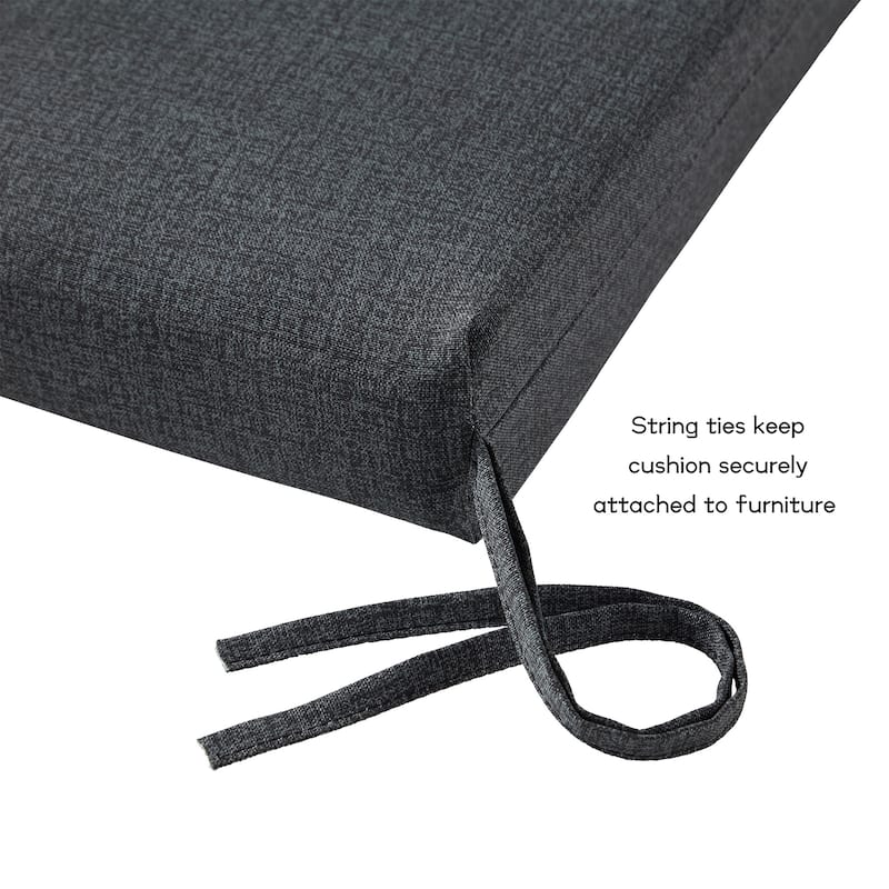 Greendale Home Fashions Outdoor High Back Chair Pad