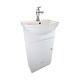 preview thumbnail 6 of 12, Bathroom Vanity Sink Cabinet Vitreous China Sink Comes With Faucet And Drain Hardware Included Renovators Supply