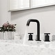 preview thumbnail 37 of 42, VIGO Cass 8" H 2-Handle Widespread Bathroom Faucet