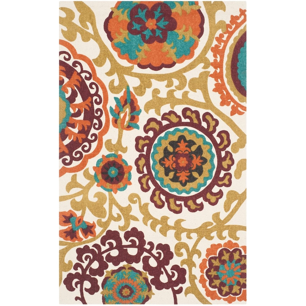 SAFAVIEH Handmade Cedar Brook Imkea Modern Cotton Rug