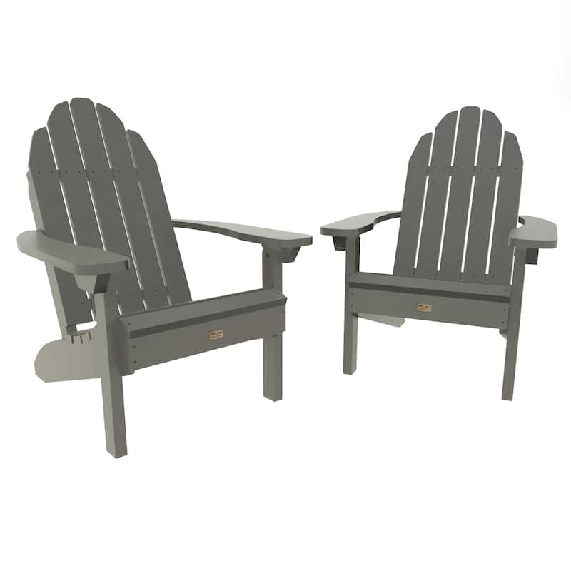 HIGHWOOD Essential Set of 2 Adirondack Chairs - Grey