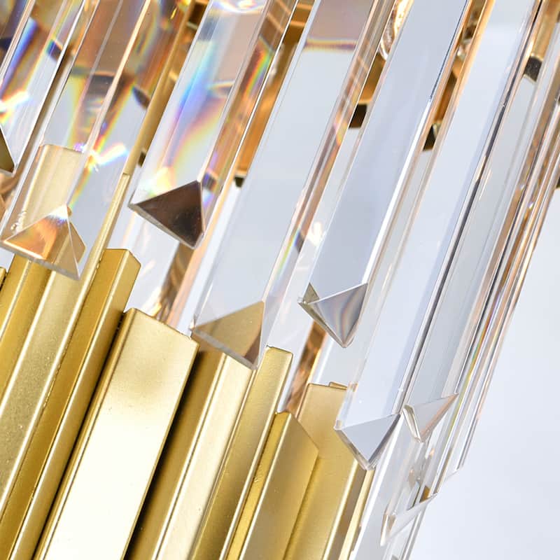 Deco 4 Light 12in Medallion Gold Down Mini Chandelier - Medallion Gold