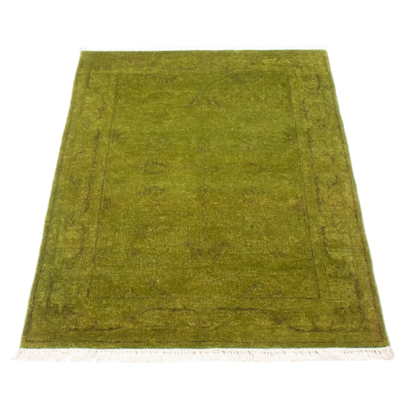 ECARPETGALLERY Hand-knotted Vibrance Green Wool Rug - 3'11 x 5'11