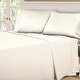 preview thumbnail 11 of 44, Superior Egyptian Cotton 530 Thread Count Deep Pocket Solid Sheet Set California King - Ivory