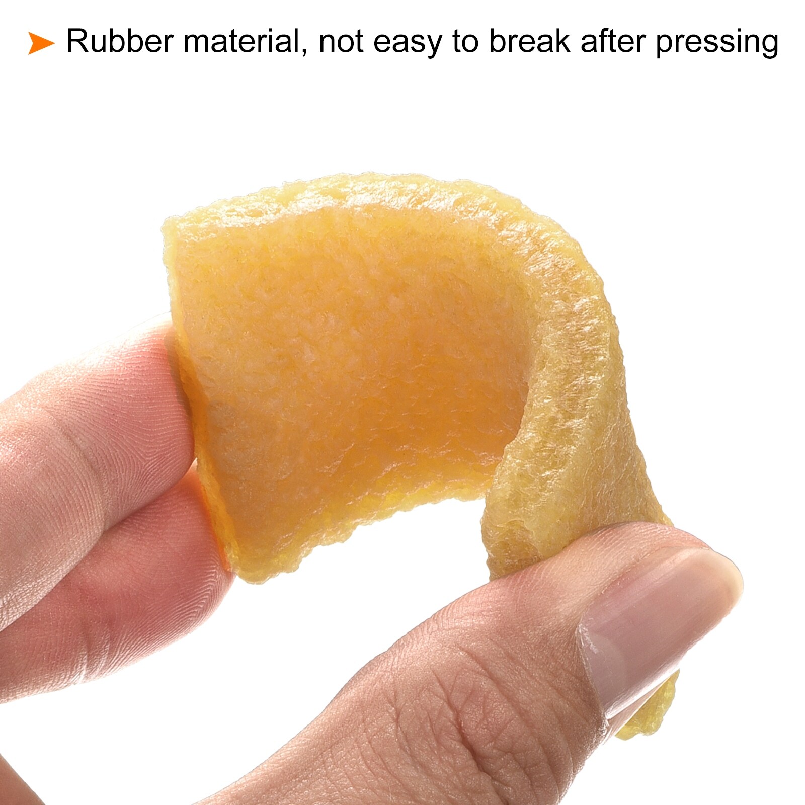 82x22x10mm Residue Eraser Rubber Cement Eraser, 12 Pack Adhesive Remover,  Yellow